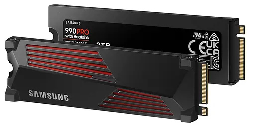 SSD накопитель Samsung M.2 2 ТБ PCIe 4.0 990PRO + радиатор - фото 3