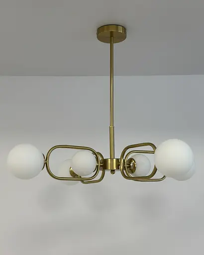 Люстра Edlin PL321159-6 Sonte G9 6x10W IP20 латунний - фото 3