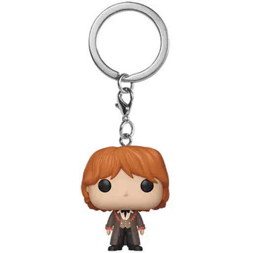 Фигурка-брелок Funko Pop Фанко Поп Гарри Поттер Рон Harry Potter Ron Yule Ball 4 см HP RW 12 - фото 1