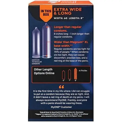 MyOne Extra Wide & Long 60K 10 шт. - фото 3