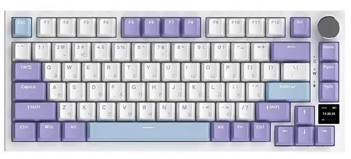 Клавиатура Ajazz AK820 PRO 75% Exploded Gift Switch White RGB (AK820PRO-G-PWB) - фото 2