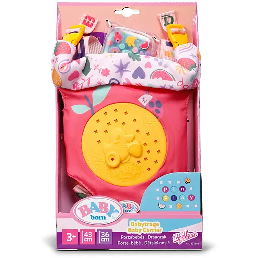 Рюкзак-кенгуру для ляльки Baby Born Pinplay Яскрава прогулянка (837603) - фото 9