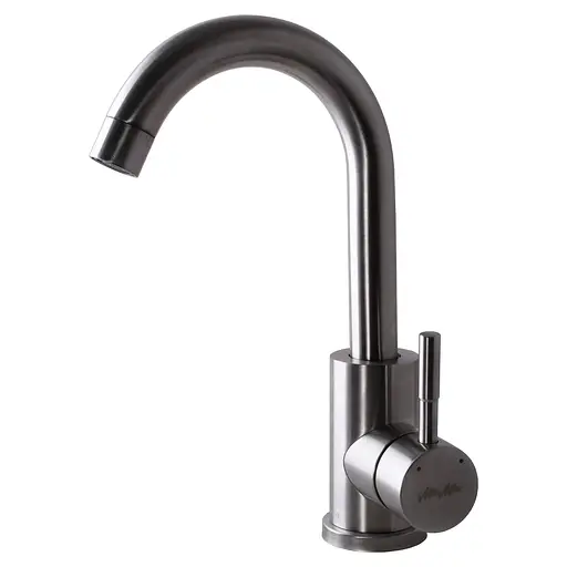 Змішувач для умивальника MixMira MS1-101S Хром матовый - фото 1