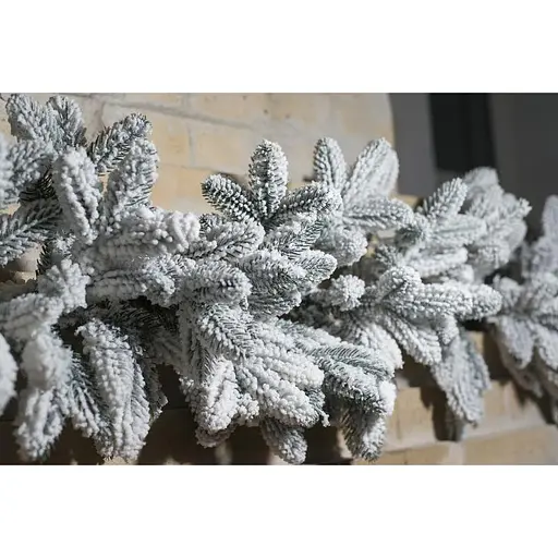 Гирлянда из хвои Ковалевская Заснеженная 2.5 м литая - фото 4