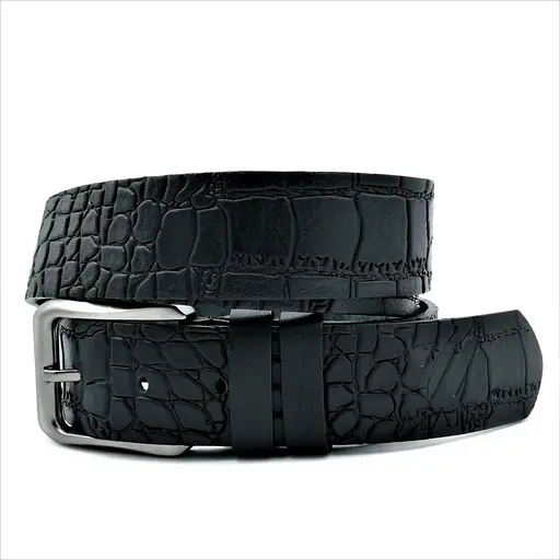 Ремінь шкіряний Weatro чоловічий 115-120х3,8 см acs0024217 - фото 2