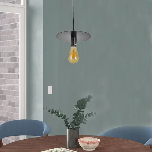 Люстра Brille лофт підвісна для кухні E27 60W BK (BL-860S/1) - фото 8