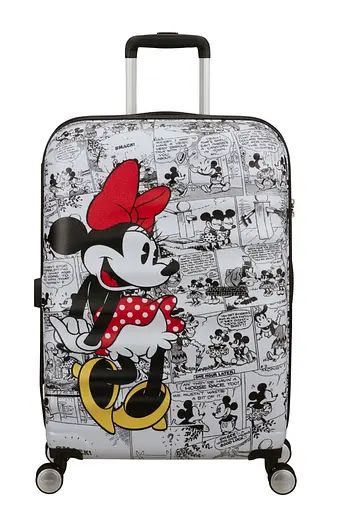 Чемодан American Tourister WAVEBREAKER DISNEY MINNIE PASTEL DOTS 67х47х26 67 См 31C*25019