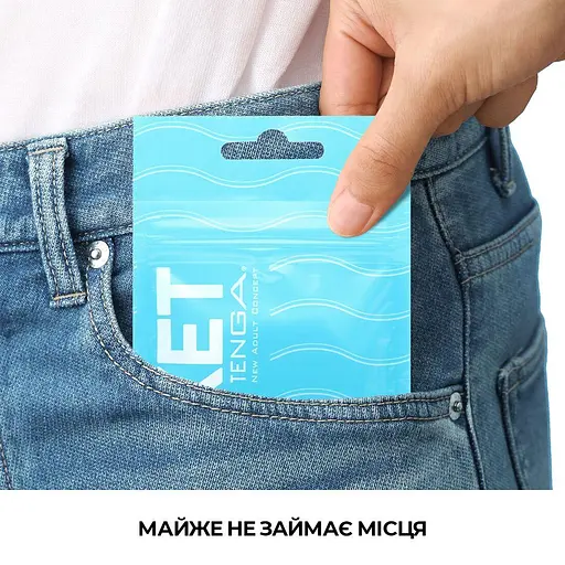 Мастурбатор Tenga Pocket Wave Line - фото 4