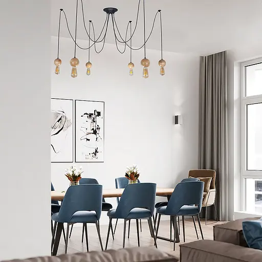 Люстра-павук LS 2161-6W - фото 4