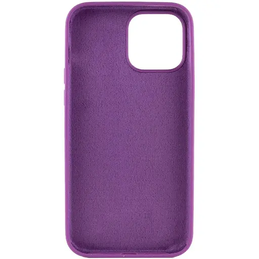 Чохол Epik Silicone Case Full Protective AA NO LOGO для Apple iPhone 15 Pro Max 6.7 Фіолетовий/Grape - фото 2