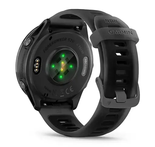 Смарт-годинник Garmin Forerunner 570 47mm Slate Gray with Black/Translucent Black Silicone with Slate Buckle (010-02971-40) - фото 7