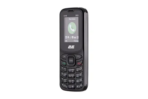 Мобільний телефон 2E E180 2023 177" 2SIM 1000mAh Чорний - фото 4