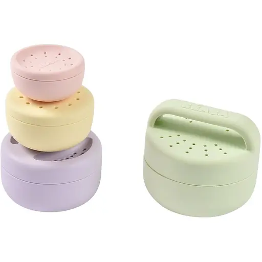 Набор игрушек Beaba для купания силиконовые разноцветные (920409) - фото 6