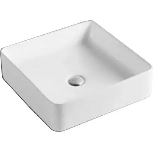 Умивальник Newarc Aqua 40x40 білий 9440W, Білий - фото 1