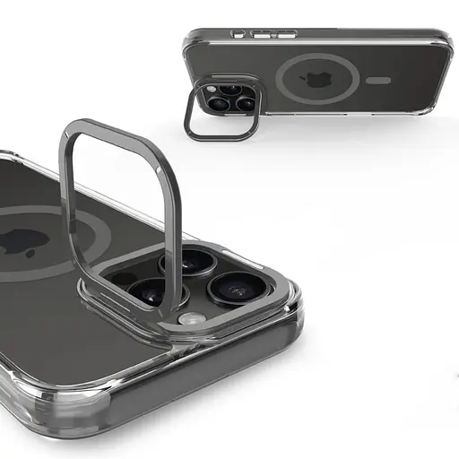 Чохол Epik TPU Space Case Apex with MagSafe для Apple iPhone 13 Pro Max/14 Pro Max 6.7 Grey - фото 5