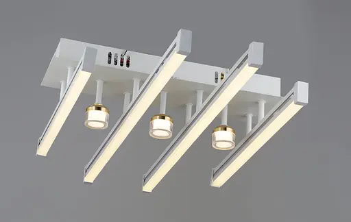 Люстра світлодіодна акрилова у вітальню Sirius YH1311/4+3