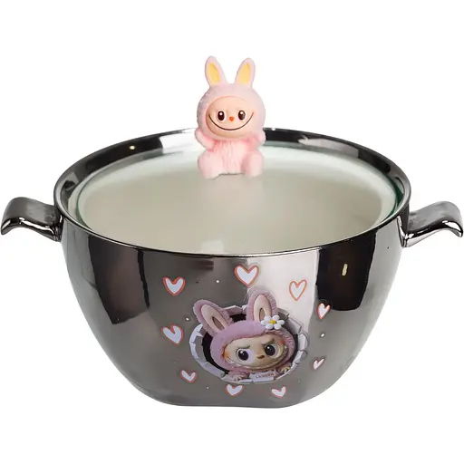 Миска для супа и лапши фарфоровая LABUBU Mokoko 800 мл  FM-34C