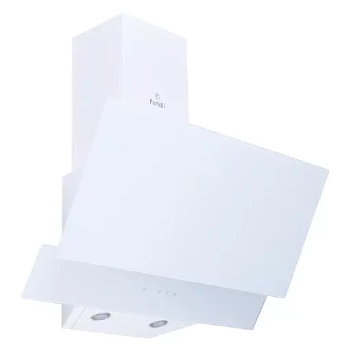 Витяжка декоративна похила Perfelli DNS 6252 D 700 WH LED - фото 2