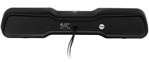 Саундбар 2E PCS101 RGB USB Black (2E-PCS101BK) - фото 3