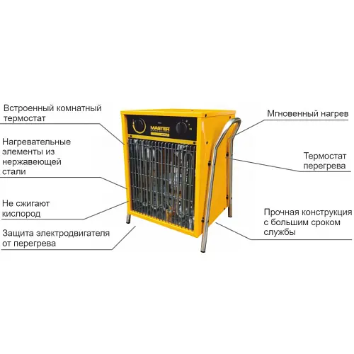 Теплова гармата Master B 9 IT - фото 7