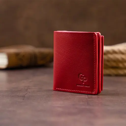 Женский кожаный кошелек Grande Pelle 11.5х11.5х3 см acs0024517 - фото 7