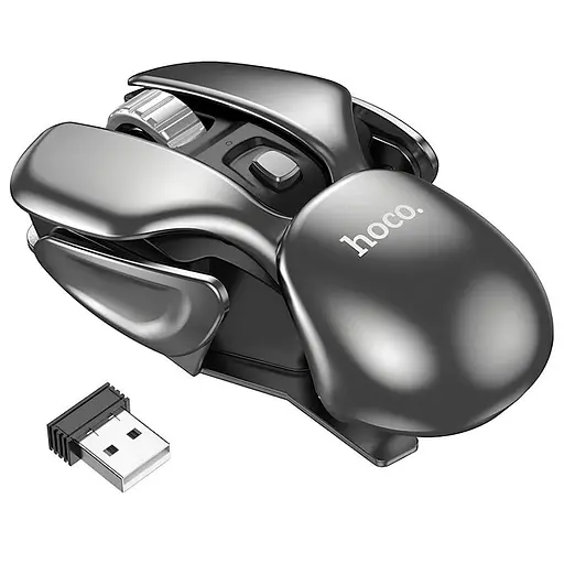 Игровая мышь Hoco DI43 Silent Click 2.4G Black - фото 5