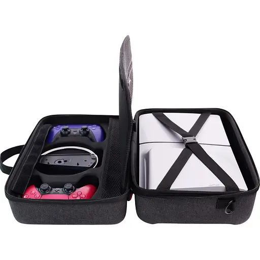 Кейс-сумка Dobe Travel Case для PlayStation 5 Slim/Slim Digital Black [153771] - фото 5