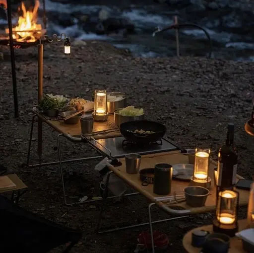 Настольная лампа с аккумулятором KLOODI DECO TA-5V CAN CCT GD - фото 2