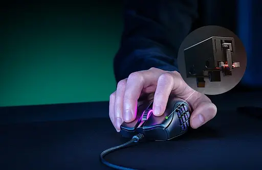 Миша з цифровою клавіатурою Razer Naga X (RZ01-03590100-R3M1) чорна - фото 9