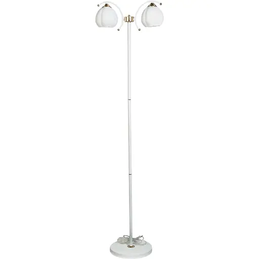 Торшер LK-736F/2 E27 WH+FG