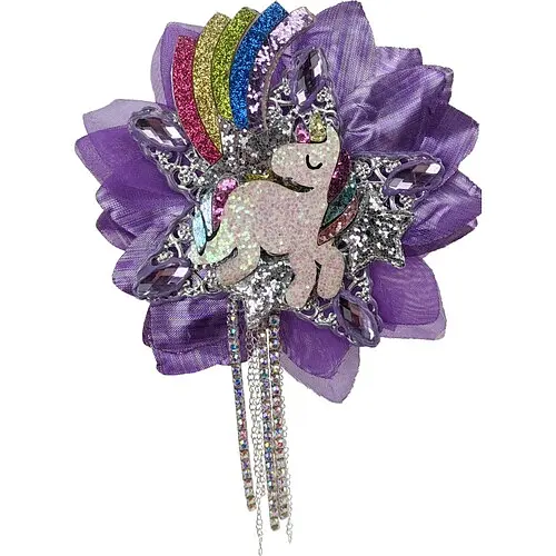 Брошка Єдиноріг із заколкою - фото 1