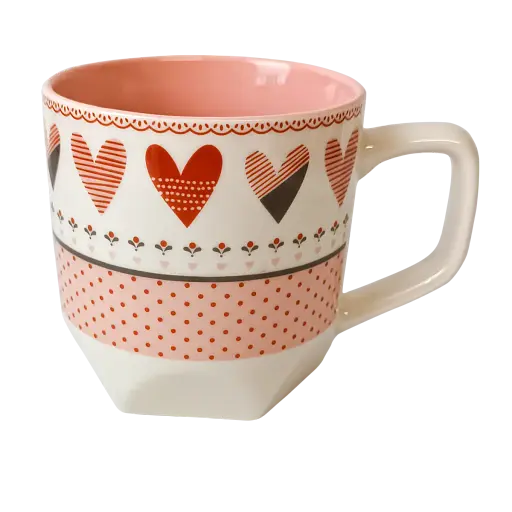 Чашка Vittora Орнаменти кохання 315 мл 1 шт. (147435) - фото 4