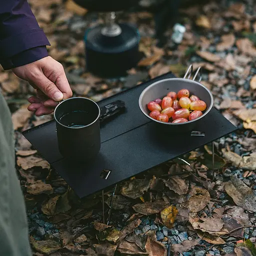 Складаний стіл Naturehike CNK2450JJ024, 31х21 см, алюміній, чорний - фото 5