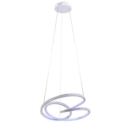 Люстра подвесная светодиодная акриловая Sirius LCD3073 WT 128W