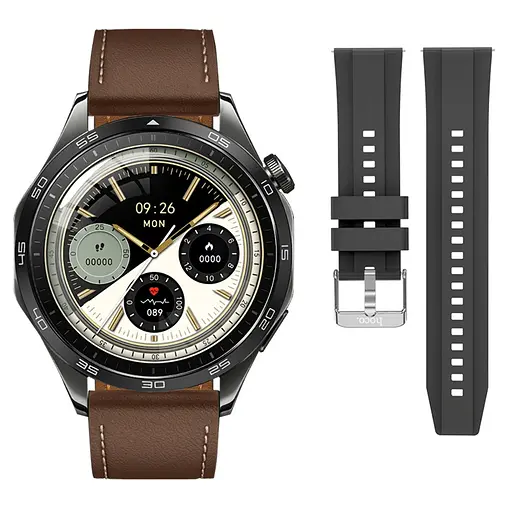 Смарт годинник Hoco Y21 AMOLED з функцією дзвінка сірий - фото 5