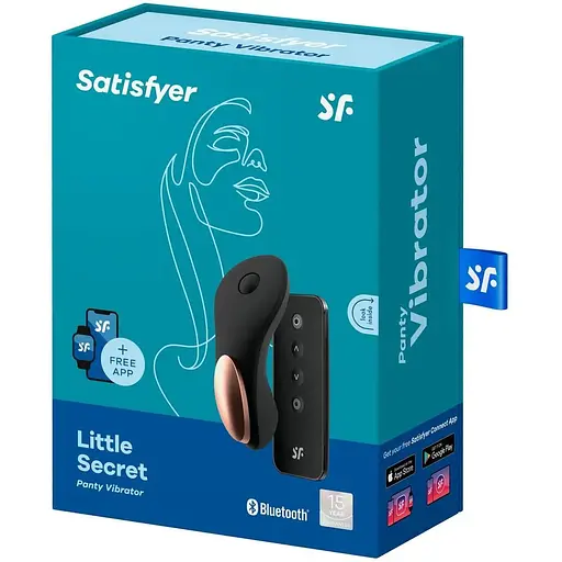 Смарт-вібратор в трусики Satisfyer Little Secret з пультом д/в - фото 8