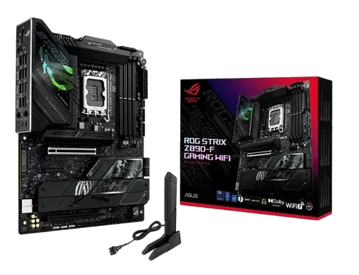 Материнська плата Asus Z890-F ROG Strix Gaming Wi-Fi LGA 1851 (ROG STRIX Z890-F GAMING WIFI)