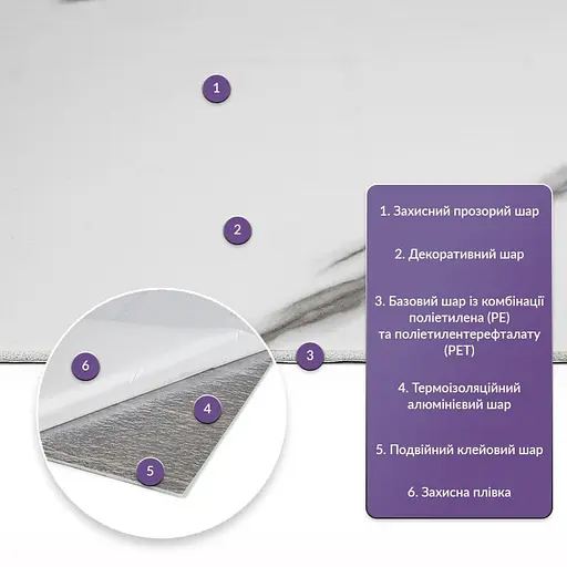 Самоклеящаяся стеновая PET плитка 600х300х2мм SW-00001672 - фото 2