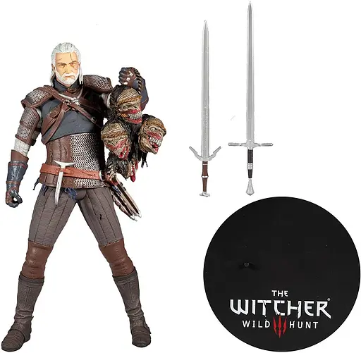 Фігурка McFarlane Геральт The Witcher Geralt Відьмак 30 см WST MF W G 30 - фото 5