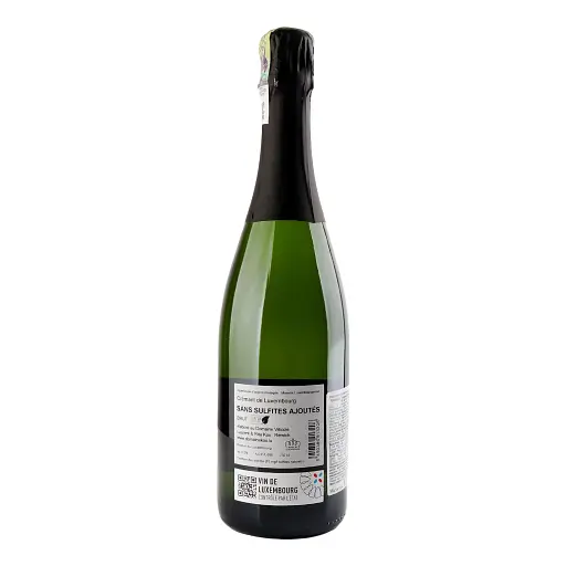 Вино игристое L&R Kox Cremant de Luxmburg Cuvee Sans Sulfites Ajoutes белое блют 0.75 л - фото 2