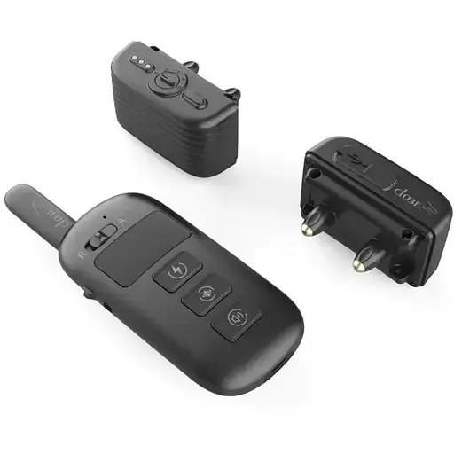 Електронний ошийник для собаки Dobe DB 500 для дресирування + антилай 2 в 1 помаранчевий ремінець - фото 2