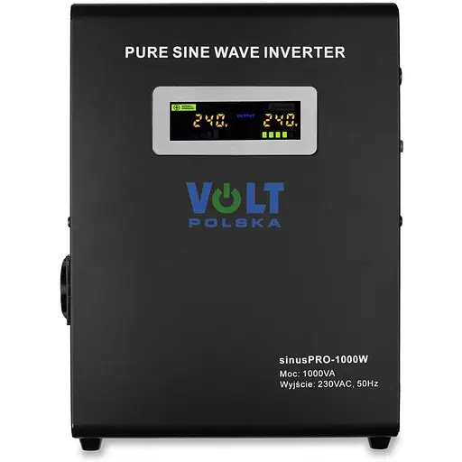 ИБП Преобразователь напряжения Volt Polska SINUS PRO 1000 W 12/230 В (700/1000 Вт) - фото 1