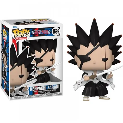 Коллекционная фигурка Funko Pop Блич Кенпачи Зараки Bleach Kenpachi Zaraki 10 см FP B KZ 1699 - фото 1