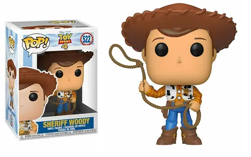 Фигурка Funko Pop Фанко Поп История игрушек Шериф Вуди Toy Story Woody 10 см Cartoon TS W 522