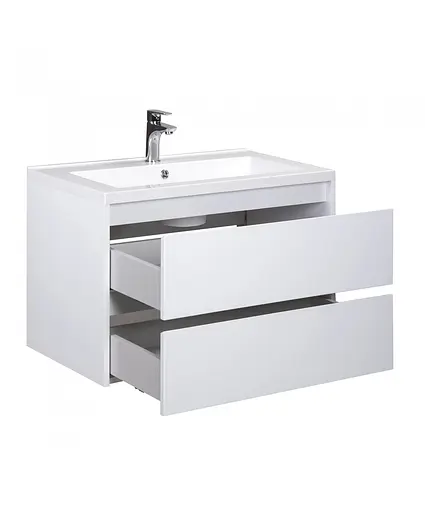 Тумба Мойдодир Marko 60-A з умивальником Cosmopolitan 60 Білий - фото 3