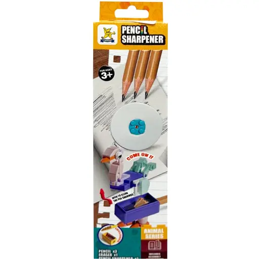 Детский конструктор точилка для карандашей Bambi SM2511A-4  - фото 1