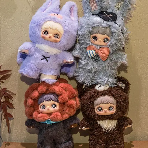 Колекційна м'яка іграшка з кільцем Pop Top Hi Toy серії MayMei - Темний ліс - фото 7