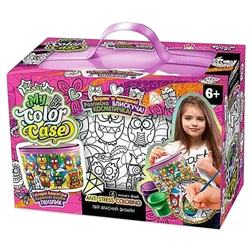 Комплект для творчості "My Color Case" COC-01-01-05U УКР Совенята