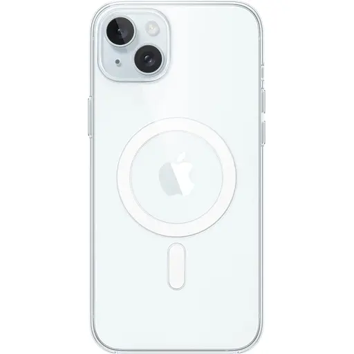 Оригинальный противоударный чехол Apple Clear Case MagSafe для iPhone 15 Plus (6.7") Прозрачный (MT213ZM/A) - фото 9