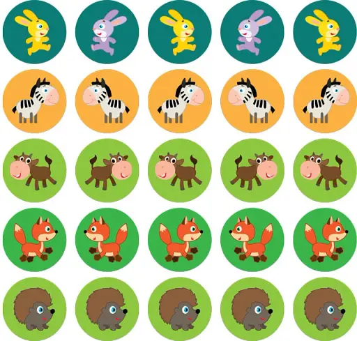 Книга-гра з наклейками. Мама і малюки. Книга 2. Цуценята - фото 3